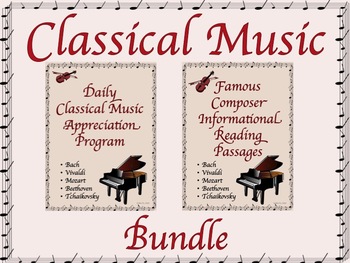 Preview of Classical Music Program and Informational Texts