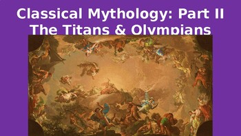 Preview of Classical Mythology Part II: The Titans and Olympians