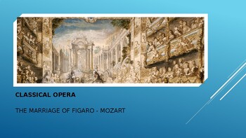 Preview of Classical Opera (The Marriage of Figaro) Music Analysis Lesson PPTX