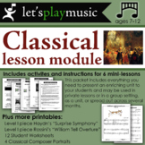 Classical Period Lesson Module