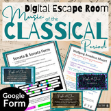 Classical Period Music Escape Room (Activity to learn abou