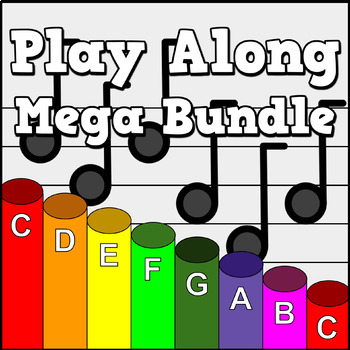 Preview of Classical Play Along MEGA BUNDLE - Boomwhacker Play Along Videos and Sheet Music