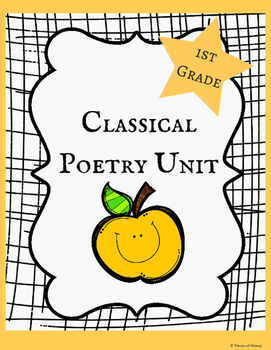 Preview of 1st grade Classical Poetry Unit {CCSS aligned, no-prep, two week unit!}