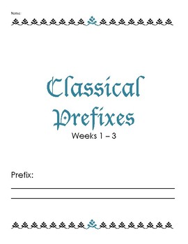 Preview of Classical Prefixes