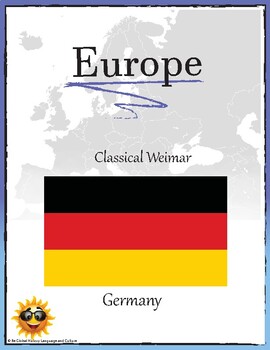 Preview of Germany:  Classical Weimar Research Guide - Distance Learning