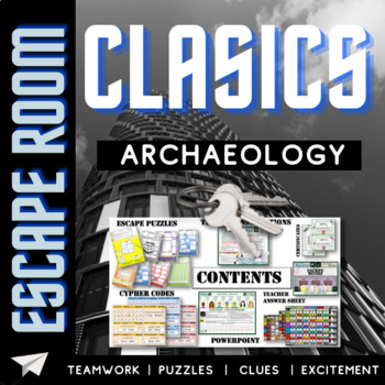 Preview of Classics - Archaeology Escape Room
