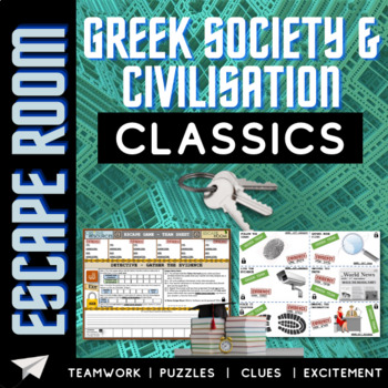 Preview of Classics - Greek Society & Civilisation Escape Room