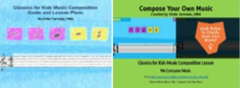 Preview of Classics for Kids Music Composition PowerPoint, Guide and Lesson Plans