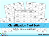 Sort Words by Categories  - a Card Sort Activity