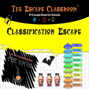 Preview of Classification Escape Room | The Escape Classroom