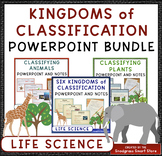 Classification Powerpoint and Fill-In Notes BUNDLE