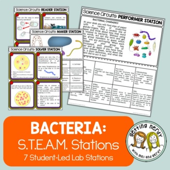 Preview of Bacteria Classification - Science Centers / Lab Stations