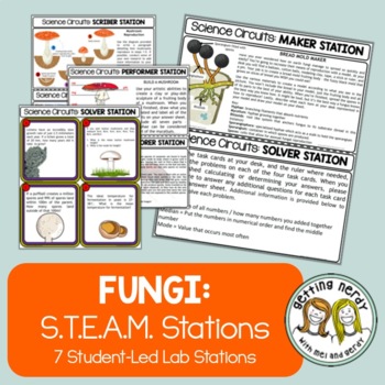Preview of Fungi Classification - Science Centers / Lab Stations