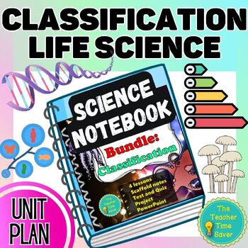Preview of Classification of Living Things Curriculum Biology Life Science Unit Bundle