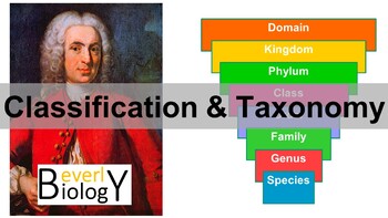 Preview of Classification and Taxonomy PowerPoint (free handout included)
