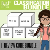 Classification of Life Vocabulary Review Cubes Bundle | Sc