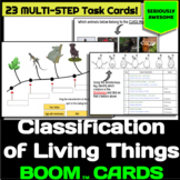 Classification of Living Organisms Boom Cards- Digital Int