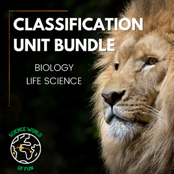 Preview of Classification of Living Things Google Slides Printable Science Notebook Bundle