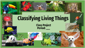 classification of living things