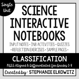 Classification of Living Things Interactive Notebook Unit 