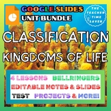 Classification of Living Things Life Science Google Slides Bundle