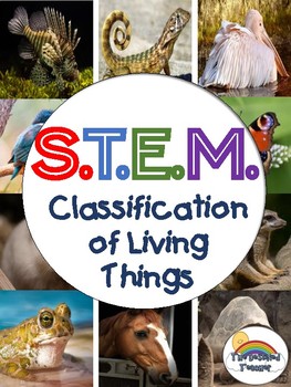 Preview of Classification of Living Things  STEM Inquiry Lab Activity - NGSS Aligned