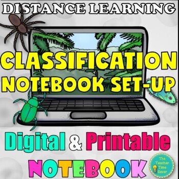 Preview of Classification of Living Things Notebook Set-up | Biology Life Science  Unit