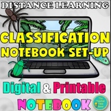 Classification of Living Things Notebook Set-up | Biology 