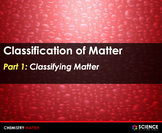 PPT - Classification of Matter + Student Notes - Distance 