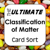 Classification of Matter Ultimate Card Sort for Pure Subst