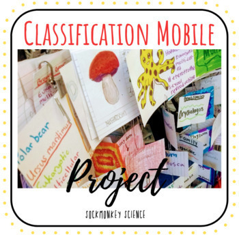 Preview of Classification of Organisms - Mobile Project {FREEBIE}