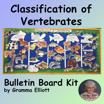 Preview of Science Bulletin Board Kit - Classification of Vertebrates