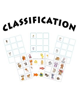 Preview of Classification or sorting