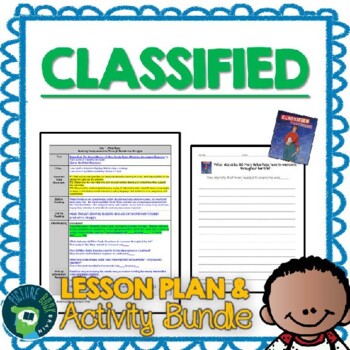Preview of Classified by Traci Sorell Lesson Plan and Activities