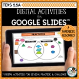 Classify 2D Shapes | Digital Math Activities Distance Learning