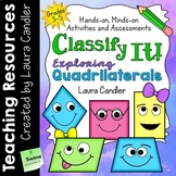 Classifying Quadrilaterals | Sorting Activities, Games, Printables, and Quiz
