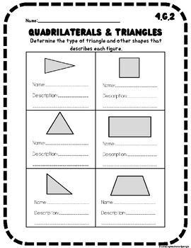 Classify Quadrilaterals and Triangles by Amazing Teachers of Georgia