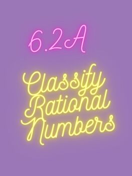 Preview of Classify Rational Numbers