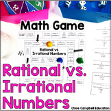 Classify Rational and Irrational Numbers Game - 8th Grade 