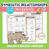 Symbiotic Relationships English and Spanish Versions