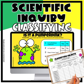 Preview of Observations & Classify Activity, Identify Aliens, Scientific Inquiry & Process