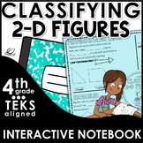 Classifying 2-D Figures Interactive Notebook Set