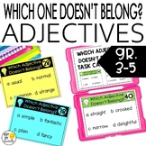 Classifying Adjective Activities - Which One Doesn't Belon