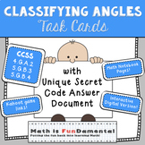 Classifying Right, Obtuse, and Acute Angles Task Cards wit