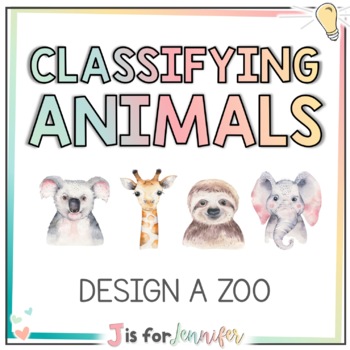 Preview of Animal Classification Zoo Design Research Project