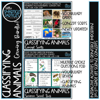 Preview of Classifying Animals Super Bundle
