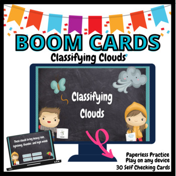 Preview of Classifying Clouds BOOM Cards