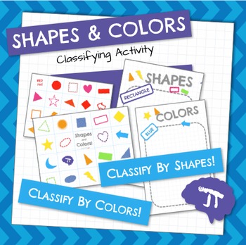 Colors and Shapes Activity Mats Collection