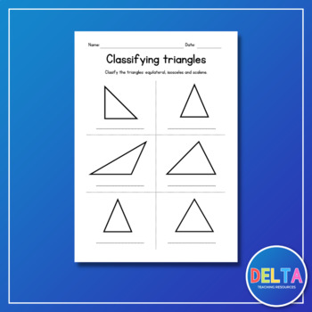 isosceles and equilateral triangle worksheet high school