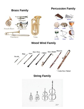 Classifying Instruments by rebecca kunstleben | Teachers Pay Teachers